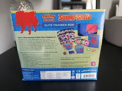 Pokemon Sword and Shield Base - Zamazenta Elite Trainer Box ETB Factory Sealed - Image 2