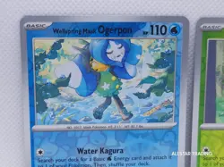 NM - Wellspring Mask Ogerpon 067/182 Holo Pokemon Destined Rivals Pokemon SV10 - Image 2