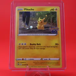 2022 Pokemon TCG Cosmos Holo Promo 027/078 Pikachu - Image 1