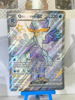 Quaquaval EX SVP 084 Jumbo - Black Star Promo - S&V Paldean Fates - Pokemon TCG - Image 1