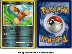 2008 Pokemon, D&P Legends Awakened, 86/146 Buneary, Reverse Holo Common - Image 1
