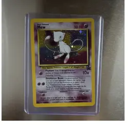Wizards of the Coast Pokemon TCG Mew 9 Holo Rare 1999 English Ken Sugimori - Image 1