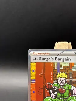 Pokemon Lt. Surge's Bargain 185/132 Mega Evolution - Image 5