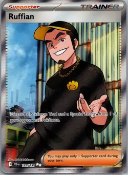 Ruffian 181/159 Journey Together Pokemon TCG Holo Ultra Rare NM - Image 1