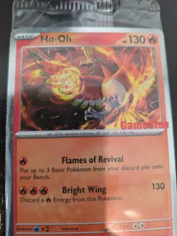 Ho-Oh Gamestop Stamped Promo Pokemon TCG SEALED! - Image 2
