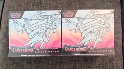 2x Chaos Rising Pokemon Center Elite Trainer Box ETB - BRAND NEW & SEALED ✅ - Image 1