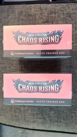 2x Chaos Rising Pokemon Center Elite Trainer Box ETB - BRAND NEW & SEALED ✅ - Image 3