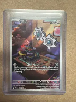 Pokemon TCG Klink 139/086 Sv: Black Bolt Holo Illustration Rare - Image 1