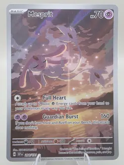 Pokemon TCG Mesprit Illustration Surging Sparks 204/191 - Image 1
