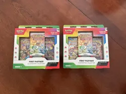 (2) Pokemon TCG - First Partner Illustration Collection - Sealed!! - Image 1