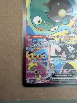 Pokemon TCG Iono's Bellibolt EX SIR Ascended Heroes 279/217 - Image 5