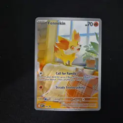 Fennekin 080 Pokemon Promo Chaos Rising ETB - Image 1