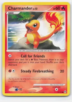 CHARMANDER 59/99 COMMON ARCEUS POKEMON - Image 1