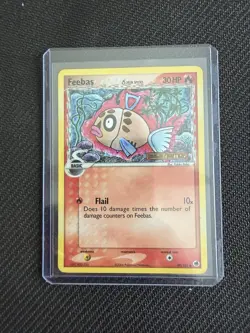 Pokemon Feebas Delta Species 49/101 Stamped Reverse Holo Dragon Frontiers - Image 1