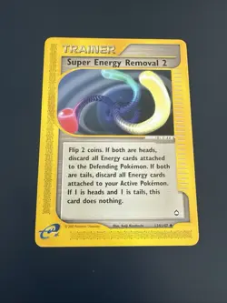Super Energy Removal 2 134/147 - Pokemon - Expedition - Aquapolis - WOTC LP+ - Image 1