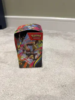 Pokemon TCG PHANTASMAL FLAMES Half Booster Box (18 Packs) unsealed box - Image 2