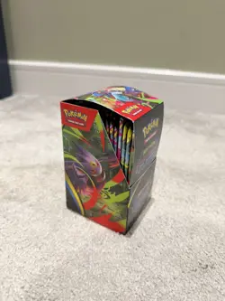 Pokemon TCG PHANTASMAL FLAMES Half Booster Box (18 Packs) unsealed box - Image 3