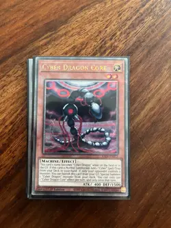 Cyber Dragon Core - RA04-EN013 - Quarter Century Secret Rare - 1st Ed - YuGiOh - Image 1