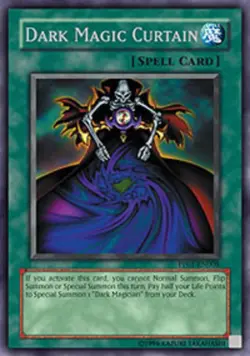Dark Magic Curtain - PP01-EN008 - Secret Rare - Unlimited Edition - Damaged - Image 1