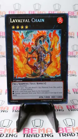 Lavalval Chain HA07-EN019 Hidden Arsenal 7: Knight of Stars 1st Edition - Image 1