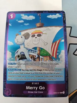 One Piece - Merry Go FOIL R - Extra Booster 25th Anime EB-02 - Image 1