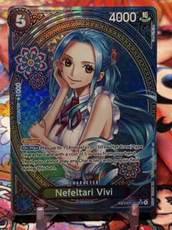 NEFELTARI VIVI - One Piece EB03-024 - SP Special Super Rare SR - Heroines - Image 1