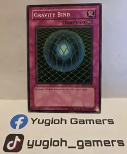 YUGIOH GRAVITY BIND DB1 COMMON LIGHT PLAYED UNLIMITED - Image 1