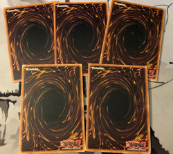 Yugioh: Exodia The Forbidden One - Full 5 Card Set - LOB - Ultra Rare - Played - Image 2