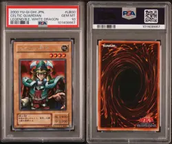 YuGiOh Celtic Guardian LB-00 Secret Rare 2nd Series PSA10 Japanese Card - Image 4