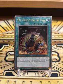 Yugioh Vor-Vorbereitung der Riten RA01-DE055 Quarter Century Secret Rare - Image 1