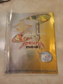 Neo Genesis Premium File Folder-Cards In NM condition - Image 1