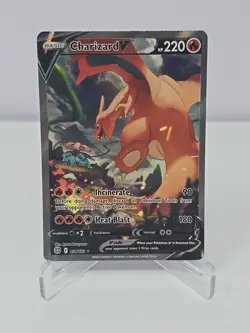 Charizard V 154/172 Brilliant Stars Alt Art Pokemon LP - Image 1