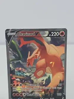 Charizard V 154/172 Brilliant Stars Alt Art Pokemon LP - Image 4