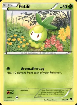 Petilil 7/122 Common - Pokemon XY - BREAKpoint LP - Image 1