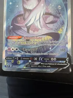 Pokemon Galarian Articuno V Alternate Full Art 170/198 SWSH Chilling Reign NM - Image 3
