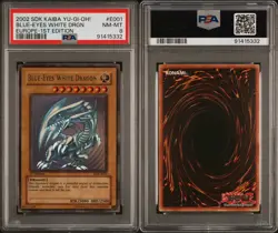 Yu-Gi-Oh! Blue-Eyes White Dragon Starter Kaiba 1st Edition SDK-001 PSA 8 Europe - Image 2