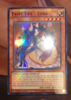 YUGIOH FAIRY TAIL - LUNA SUPER RARE MACR-EN038 1ST EDITION - Image 1