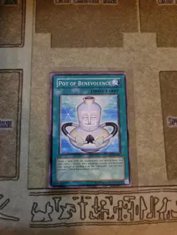YUGIOH TCG POT OF BENEVOLENCE ABPF-EN061 COMMON UNLIMITED ED LP - Image 1