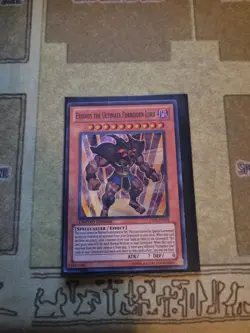 YUGIOH EXODIUS THE ULTIMATE FORBIDDEN LORD CT07-EN024 SUPER LIMITED ED NM - Image 1
