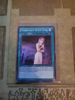 YUGIOH FORBIDDEN SCRIPTURE MP15-EN038 SECRET 1ST ED NM/VLP - Image 1