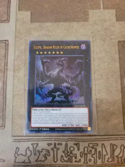 YUGIOH ECLIPSE DRAGON RULER OF CATASTROPHES ALIN-EN048 ULTRA 1ST ED NM - Image 1