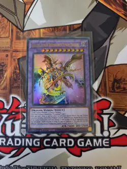 YUGIOH STARVING VENOM PREDAPOWER FUSION DRAGON DIFO-EN036 ULTRA 1ST ED NM - Image 1