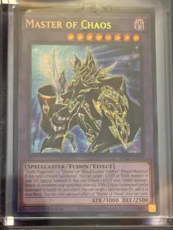 Master of Chaos MP23-EN018 Yu-Gi-Oh YuGiOh Prism Secret Rare NM - Image 3
