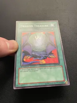 Yugioh TCG Dragon Treasure LOB-092 1st Edition Short Print NA English Vintage - Image 2