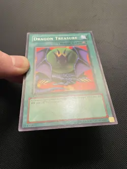 Yugioh TCG Dragon Treasure LOB-092 1st Edition Short Print NA English Vintage - Image 3
