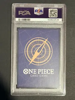 PSA 10 GEM MINT MONKEY D. LUFFY OP01-024 ONE PIECE ROMANCE DAWN - Image 2