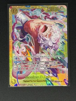 Monkey.D.Luffy EB04-061 (OP15-EB04) SEC Adventure on Kami's Island One Piece NM - Image 1
