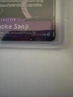 One Piece TCH Vinsmoke Sanji TR OP10-063 - Image 3