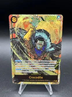 One Piece Crocodile (OP14-120) (Alternate Art) The Azure Sea's Seven OP14 - Image 1