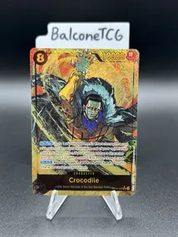 One Piece Crocodile (OP14-120) (Alternate Art) The Azure Sea's Seven OP14 - Image 2